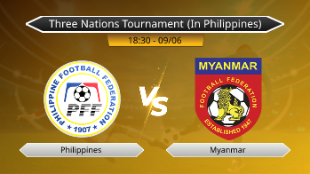 Three Nations Tournament (In Philippines) - Philippines vs Myanmar