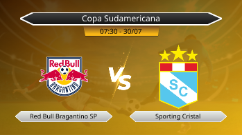 Copa Sudamericana Red Bull Bragantino SP VS Sporting Cristal