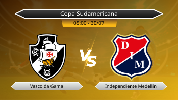 Copa Sudamericana Vasco da Gama VS Independiente Medellin