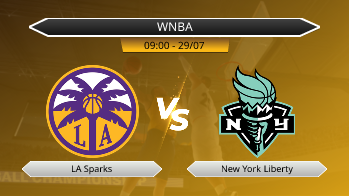 WNBA LA Sparks VS New York Liberty