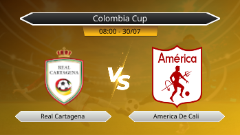 Colombia Cup Real Cartagena VS America De Cali