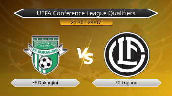 UEFA Conference League Qualifiers KF Dukagjini VS FC Lugano
