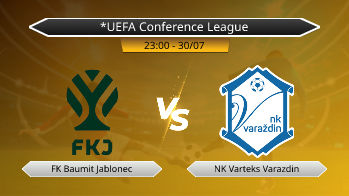 *UEFA Conference League FK Baumit Jablonec VS NK Varteks Varazdin