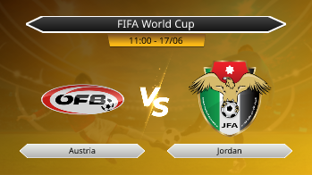 FIFA World Cup - Austria vs Jordan