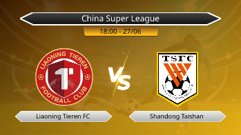 China Super League - Liaoning Tieren FC vs Shandong Taishan