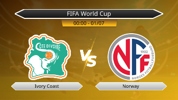 FIFA World Cup - Ivory Coast vs Norway